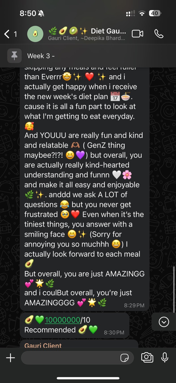Message from a Reset client