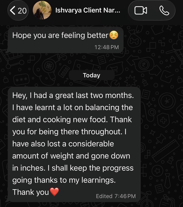 Message from a Reset client