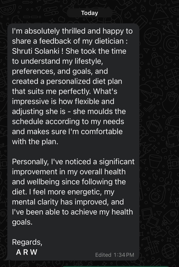 Message from a Reset client
