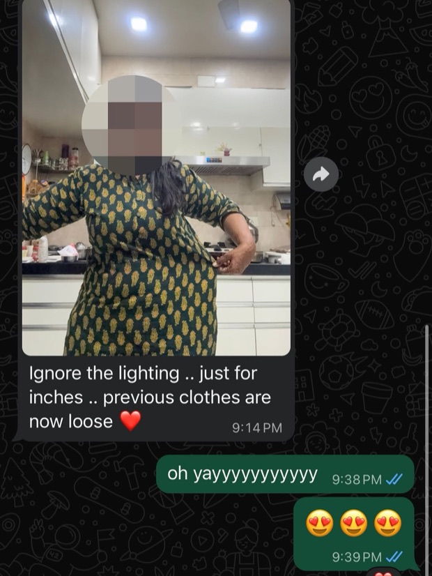 Message from a Reset client