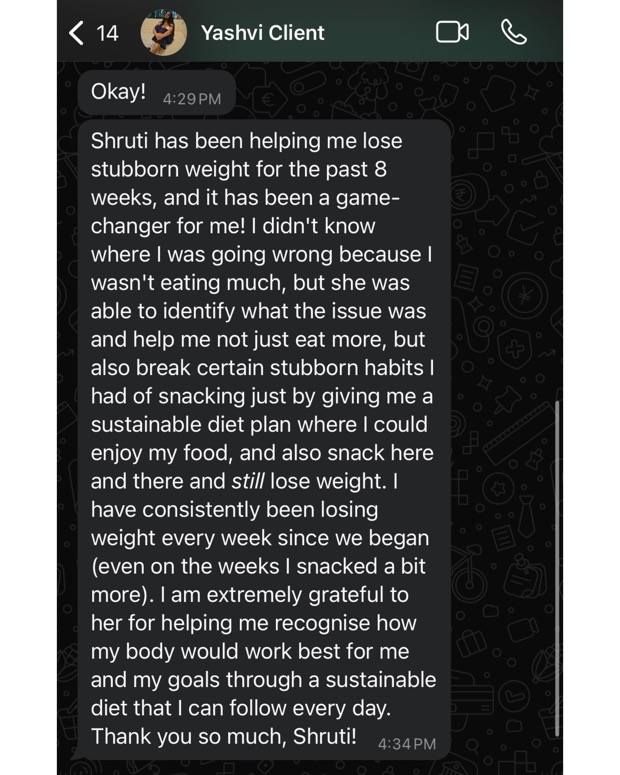 Message from a Reset client